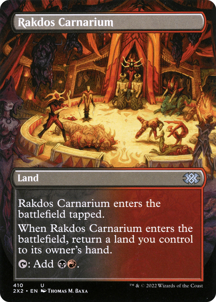 Image of Rakdos Carnarium (Borderless Alternate Art) [Double Masters 2022]