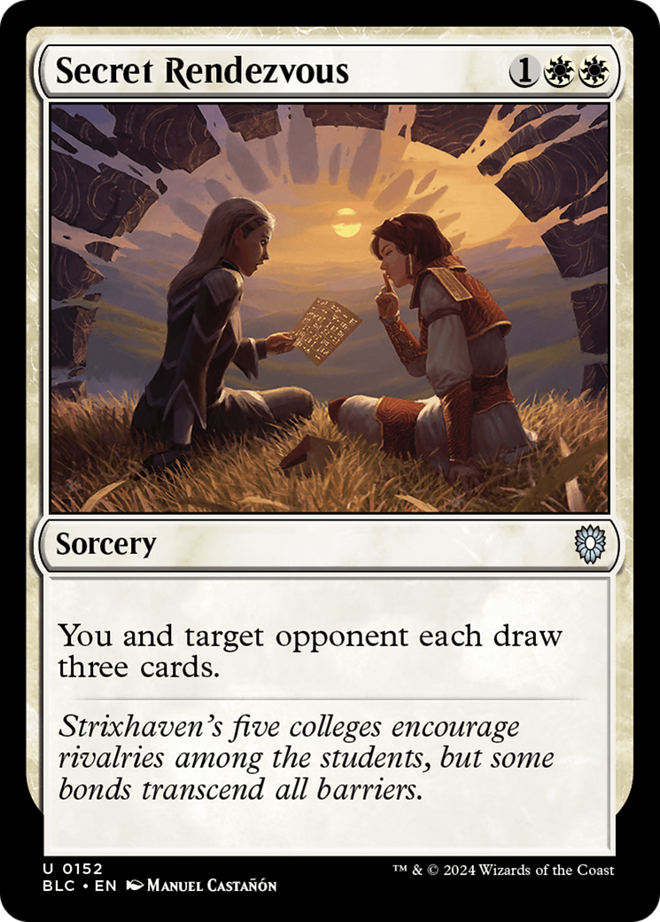 Image of Secret Rendezvous [Bloomburrow Commander]