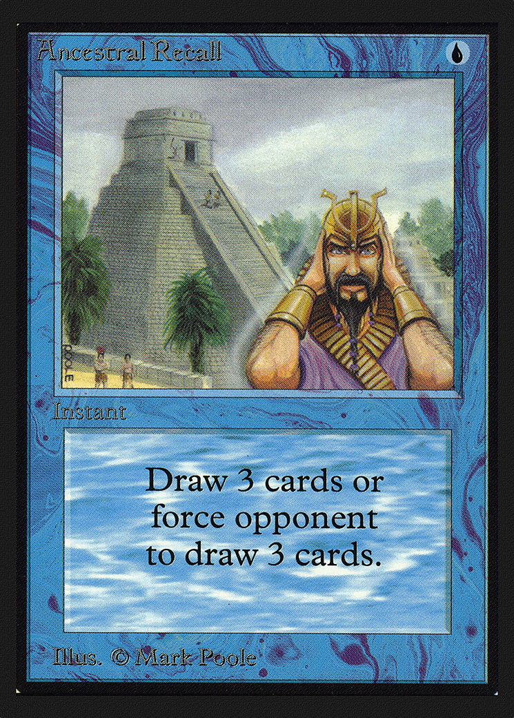 Image of Ancestral Recall [International Collectors' Edition]