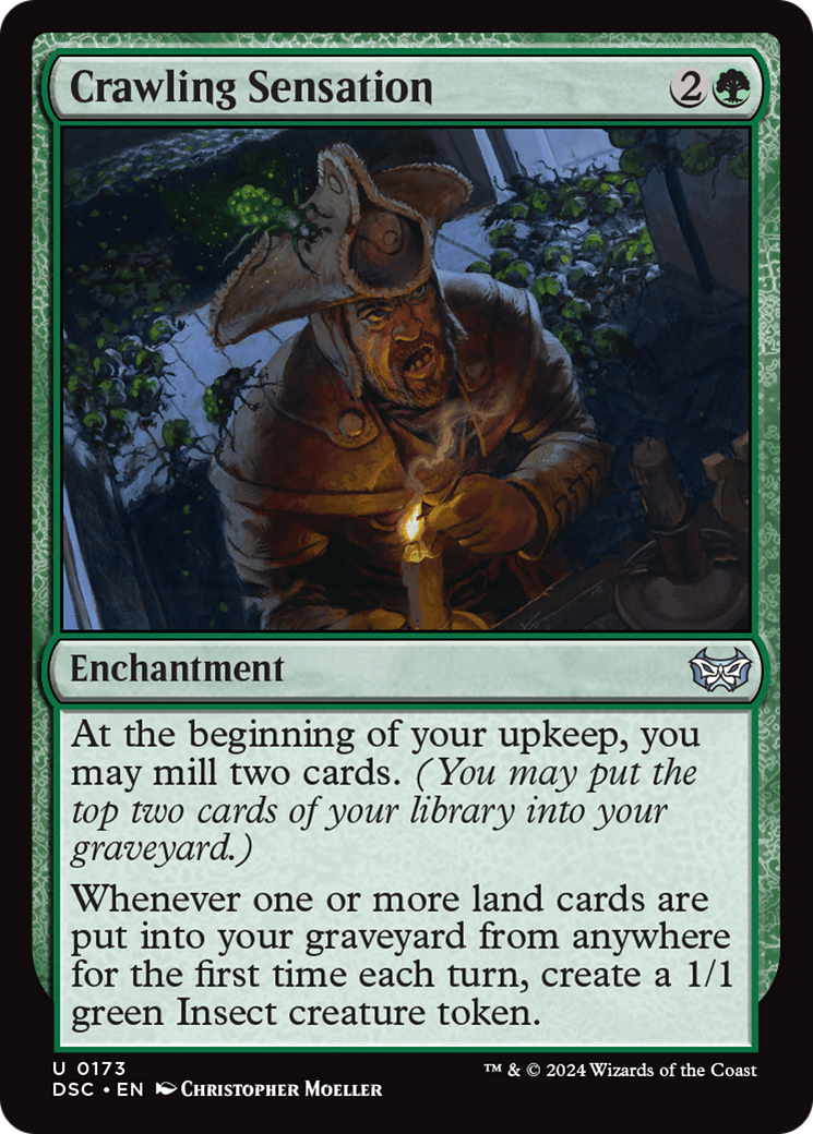 Image of Crawling Sensation [Duskmourn: House of Horror Commander]
