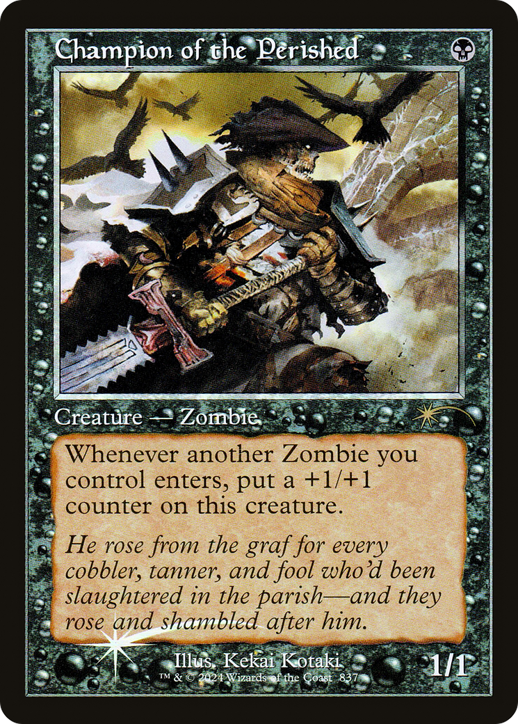 Image of Champion of the Perished (Retro Frame) [Secret Lair Drop Series]