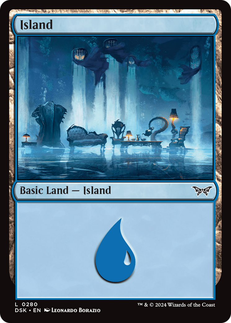 Image of Island (0280) [Duskmourn: House of Horror]