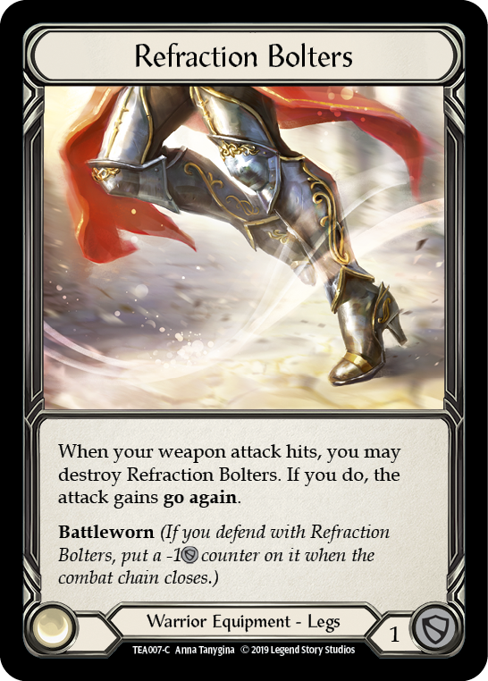 Image of Refraction Bolters [TEA007-C] (Dorinthea Hero Deck)  1st Edition Normal