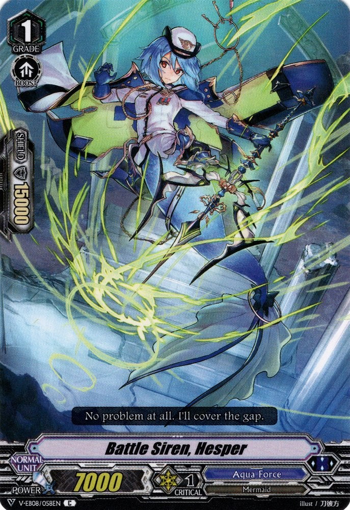 Image of Battle Siren, Hesper (V-EB08/058EN) [My Glorious Justice]