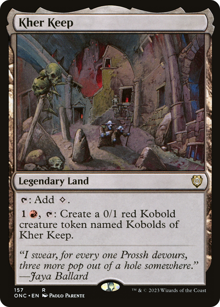 Image of Kher Keep [Phyrexia: All Will Be One Commander]