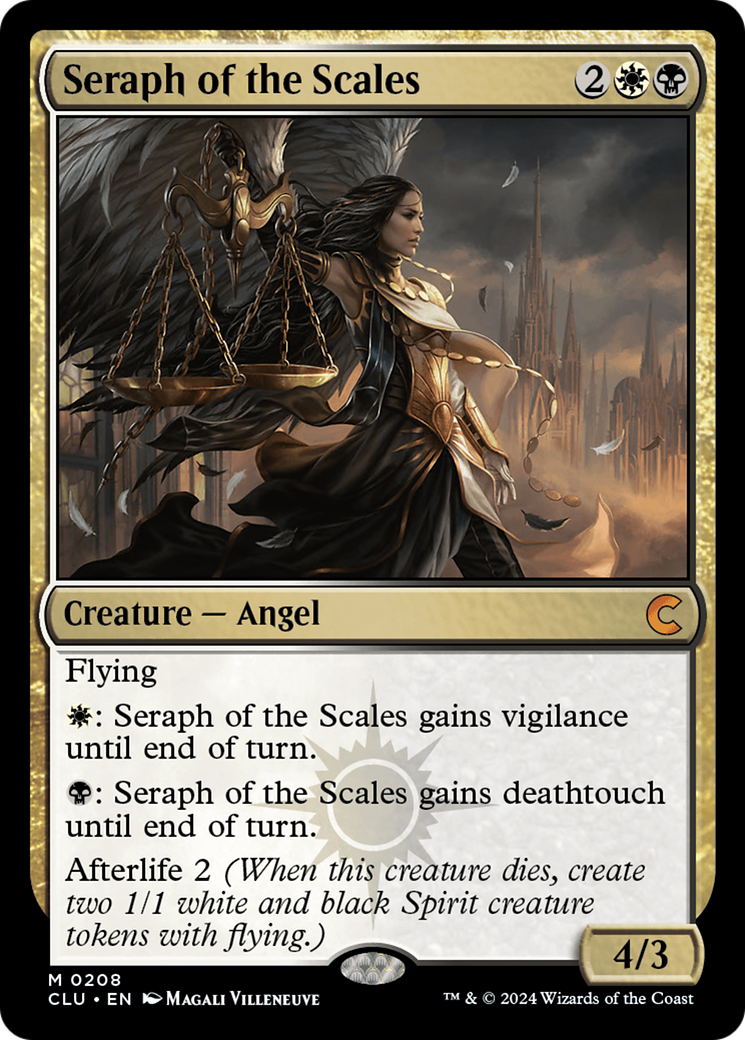 Image of Seraph of the Scales [Ravnica: Clue Edition]