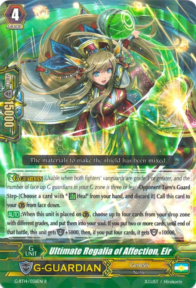 Image of Ultimate Regalia of Affection, Eir (G-BT14/036EN) [Divine Dragon Apocrypha]