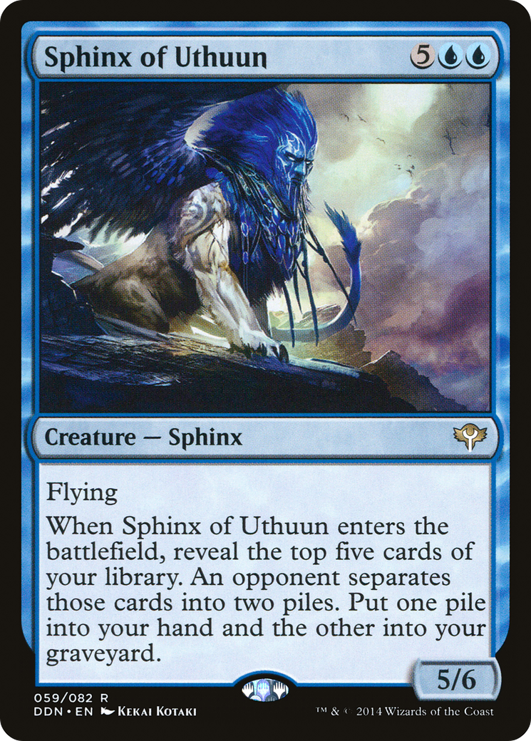 Image of Sphinx of Uthuun [Duel Decks: Speed vs. Cunning]