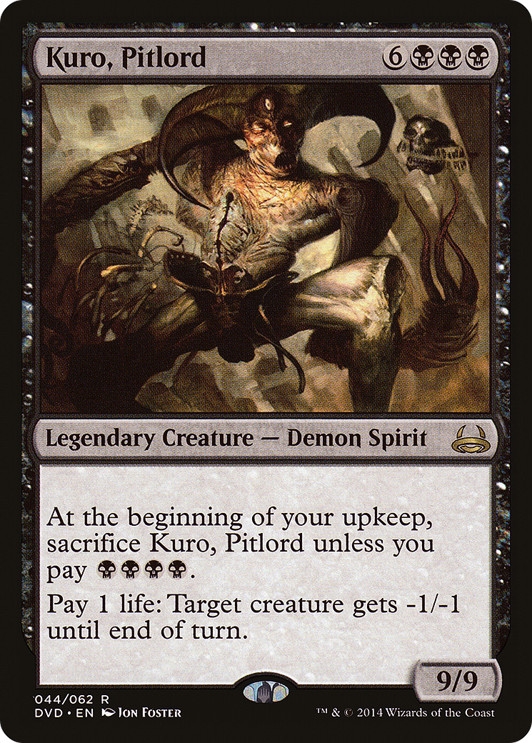 Image of Kuro, Pitlord (Divine vs. Demonic) [Duel Decks Anthology]