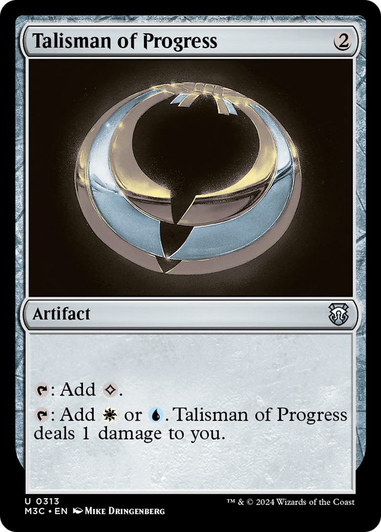 Image of Talisman of Progress [Modern Horizons 3 Commander]