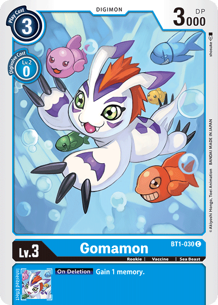 Image of Gomamon [BT1-030] [Release Special Booster Ver.1.0]