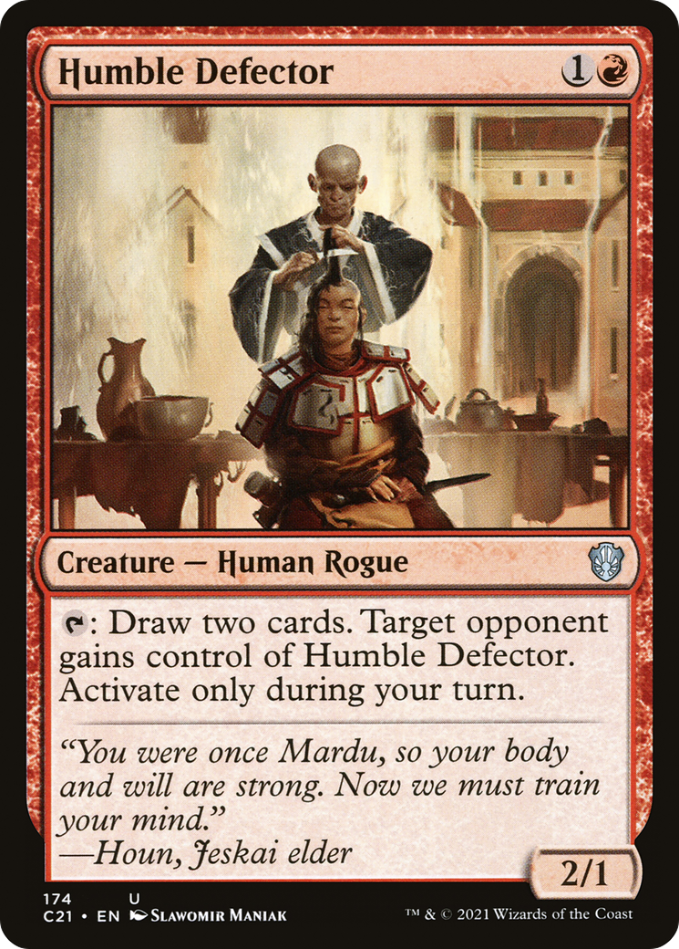 Image of Humble Defector [Commander 2021]