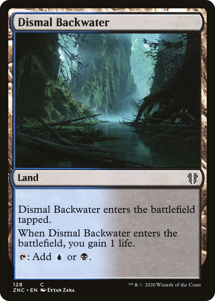 Image of Dismal Backwater [Zendikar Rising Commander]