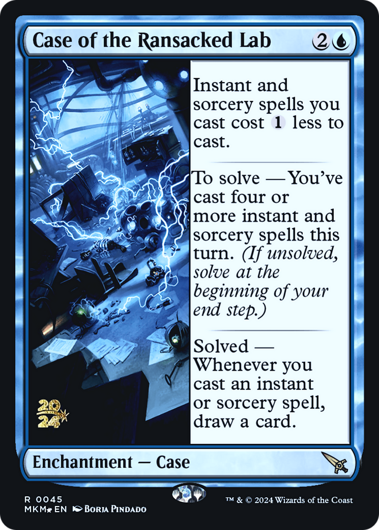 Image of Case of the Ransacked Lab [Murders at Karlov Manor Prerelease Promos]