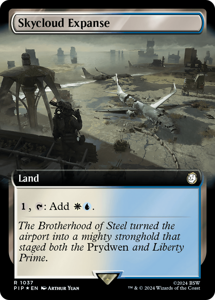 Image of Skycloud Expanse (Extended Art) (Surge Foil) [Fallout]