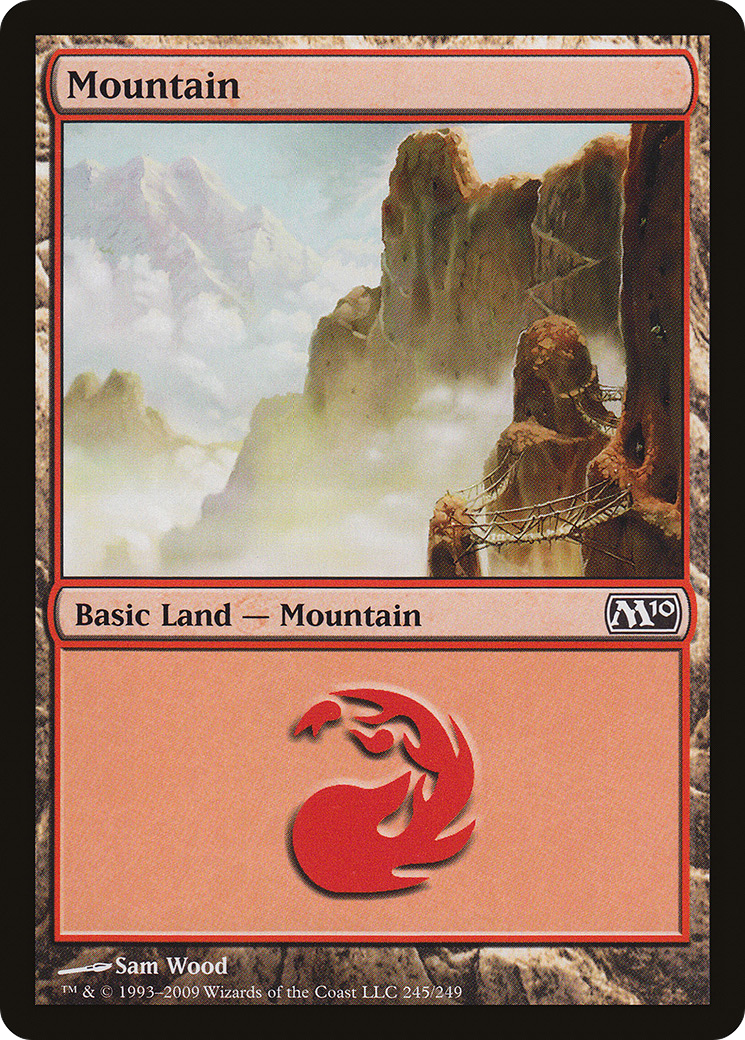 Image of Mountain (245) [Magic 2010]