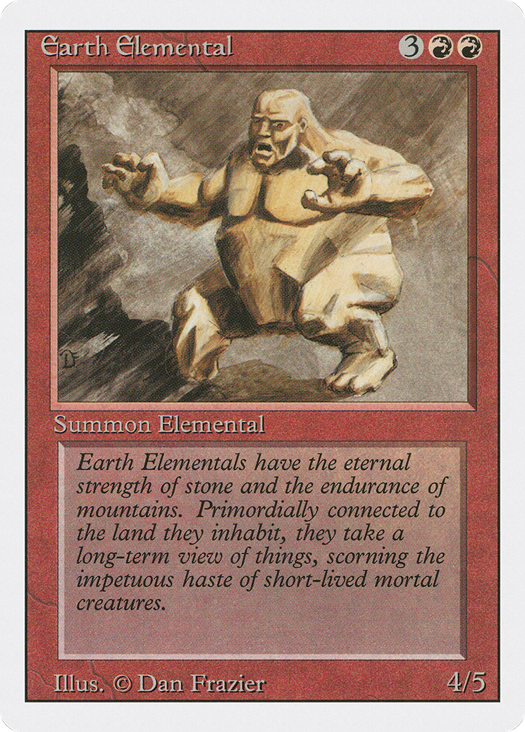 Image of Earth Elemental [Revised Edition]