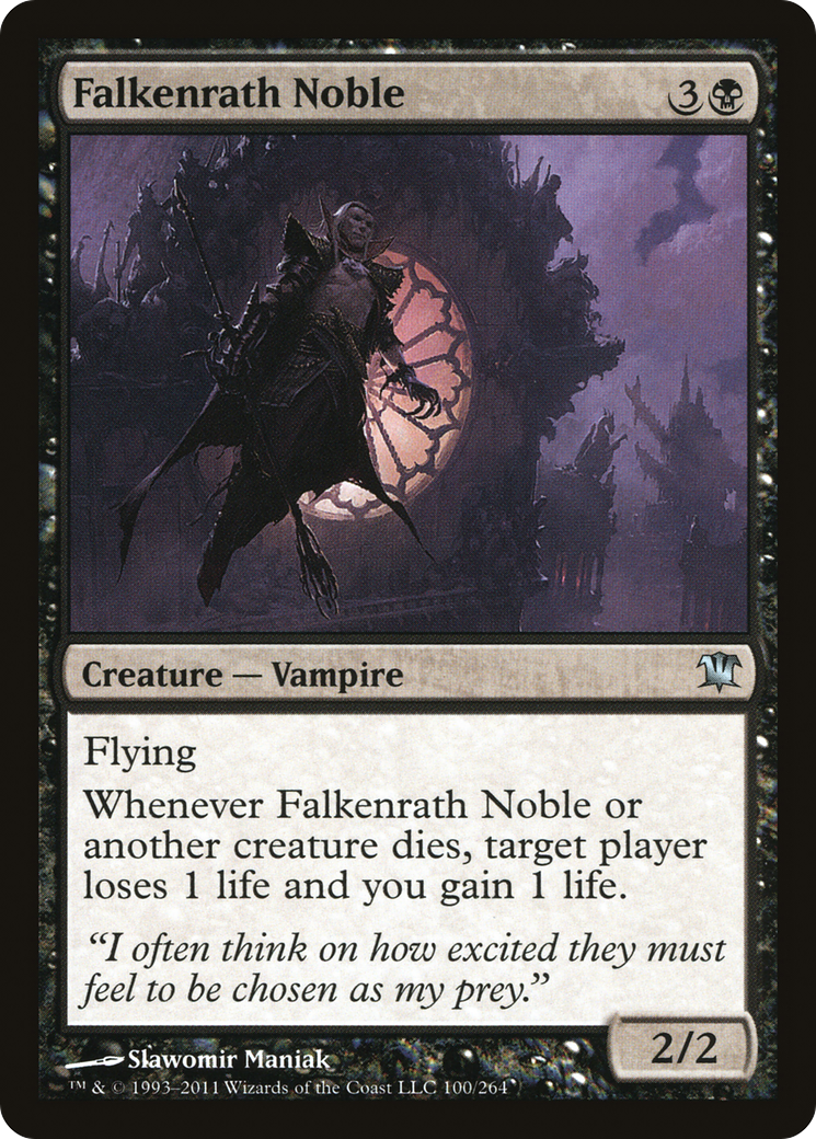 Image of Falkenrath Noble [Innistrad]
