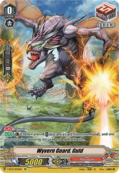 Image of Wyvern Guard, Guld (V-BT12/SP40EN) [Divine Lightning Radiance]