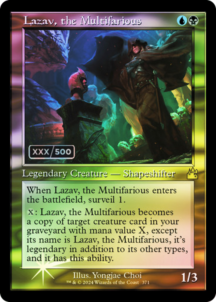 Image of Lazav, the Multifarious (Retro) (Serialized) [Ravnica Remastered]