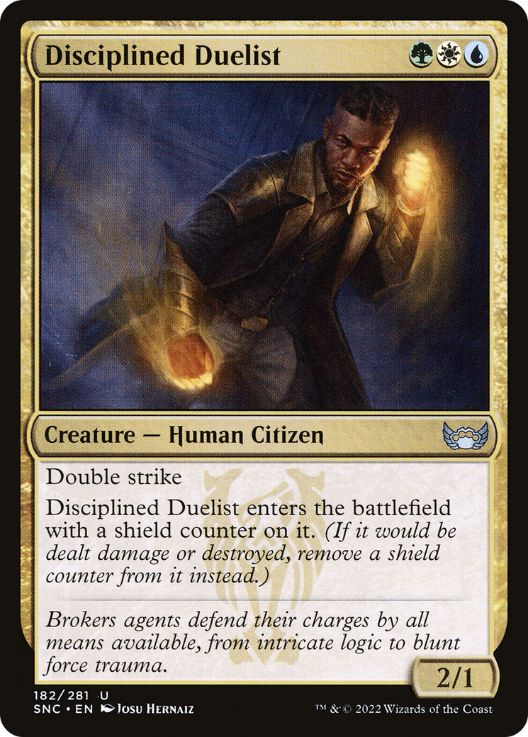Image of Disciplined Duelist [Streets of New Capenna]