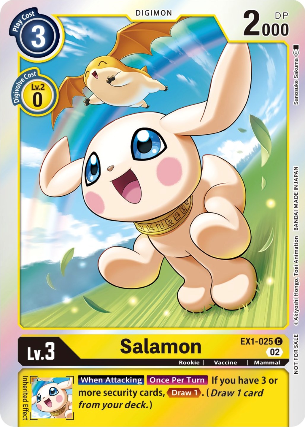 Image of Salamon [EX1-025] (Official Tournament Pack Vol. 7) [Classic Collection Promos]
