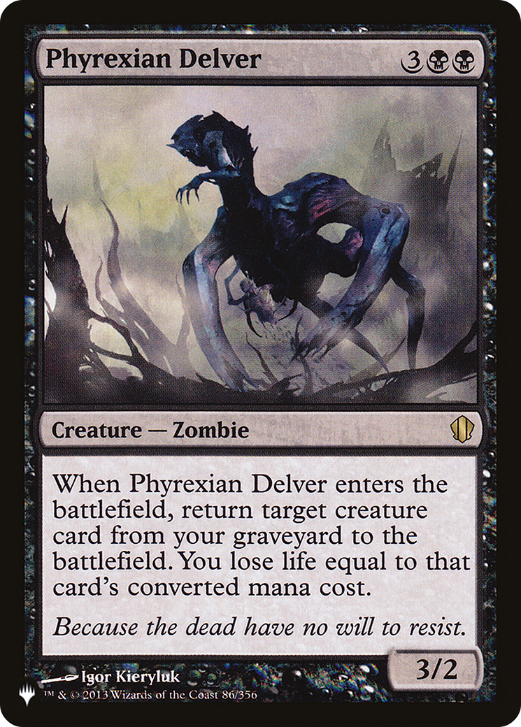 Image of Phyrexian Delver [The List]