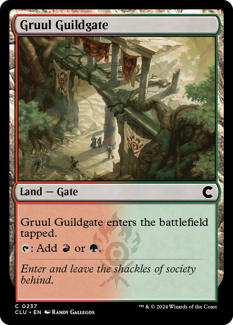 Image of Gruul Guildgate [Ravnica: Clue Edition]