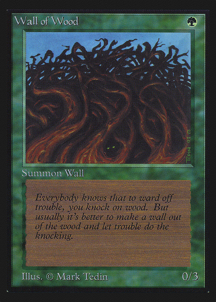 Image of Wall of Wood [International Collectors' Edition]