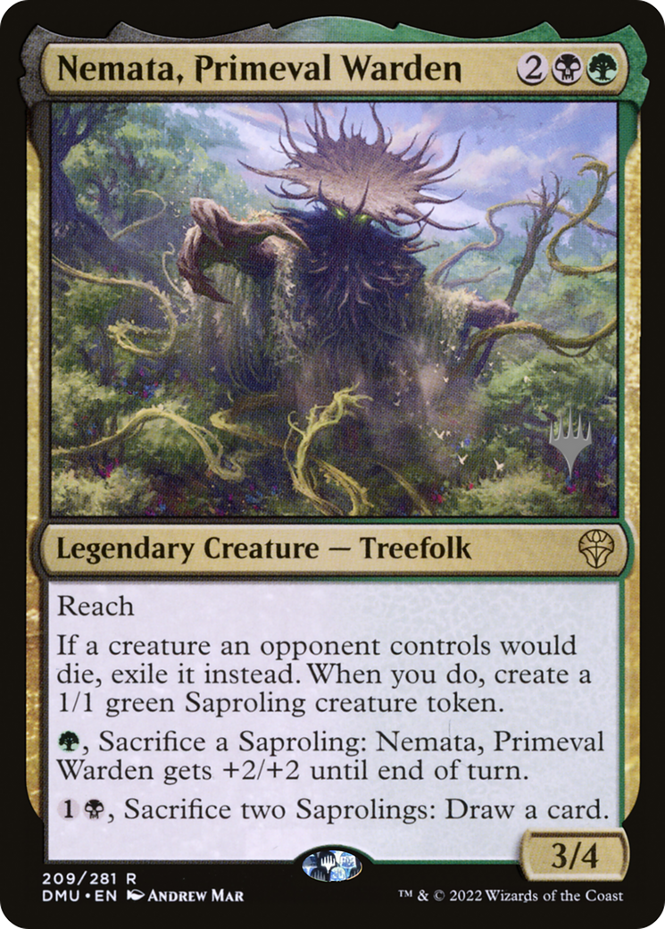 Image of Nemata, Primeval Warden (Promo Pack) [Dominaria United Promos]
