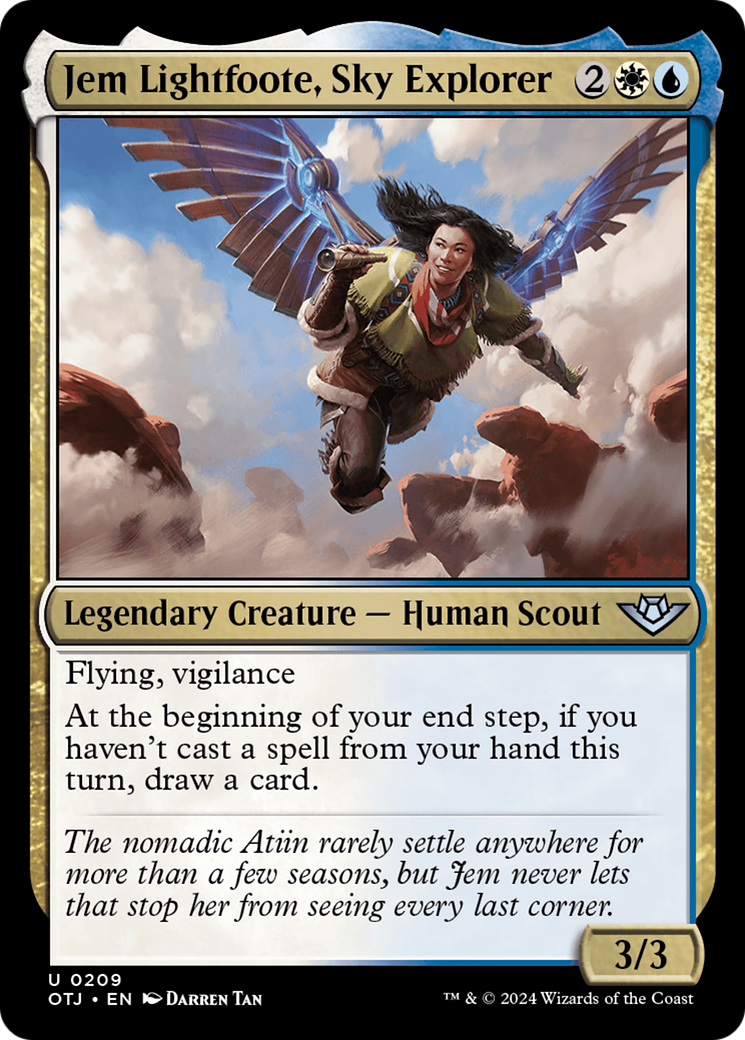 Image of Jem Lightfoote, Sky Explorer [Outlaws of Thunder Junction]