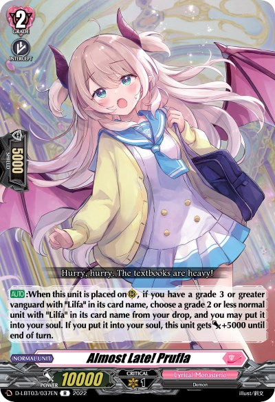 Image of Almost Late! Prufla (D-LBT03/037EN) [Lyrical Monasterio: Summertime Memories!]
