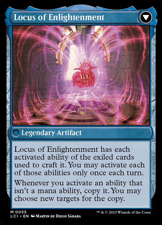 Image of The Enigma Jewel // Locus of Enlightenment [The Lost Caverns of Ixalan]
