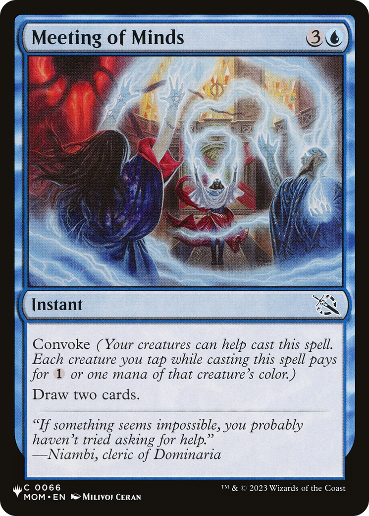 Image of Meeting of Minds [The List]