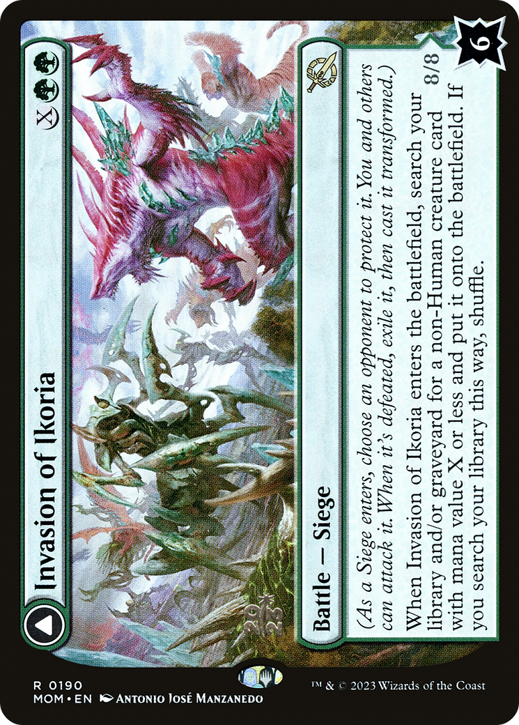 Image of Invasion of Ikoria // Zilortha, Apex of Ikoria [March of the Machine Prerelease Promos]