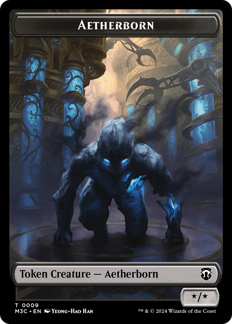 Image of Aetherborn // Servo Double-Sided Token [Modern Horizons 3 Commander Tokens]