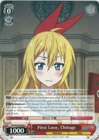 Image of First Love, Chitoge (NK/W30-E058 U) [NISEKOI -False Love-]