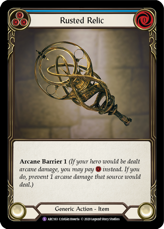 Image of Rusted Relic [U-ARC163] (Arcane Rising Unlimited)  Unlimited Rainbow Foil