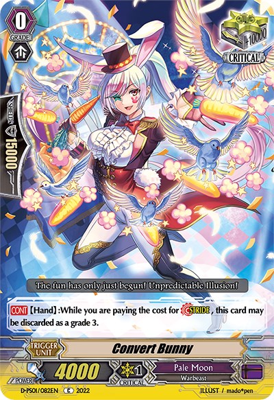 Image of Convert Bunny (D-PS01/082EN) [P Clan Collection 2022]