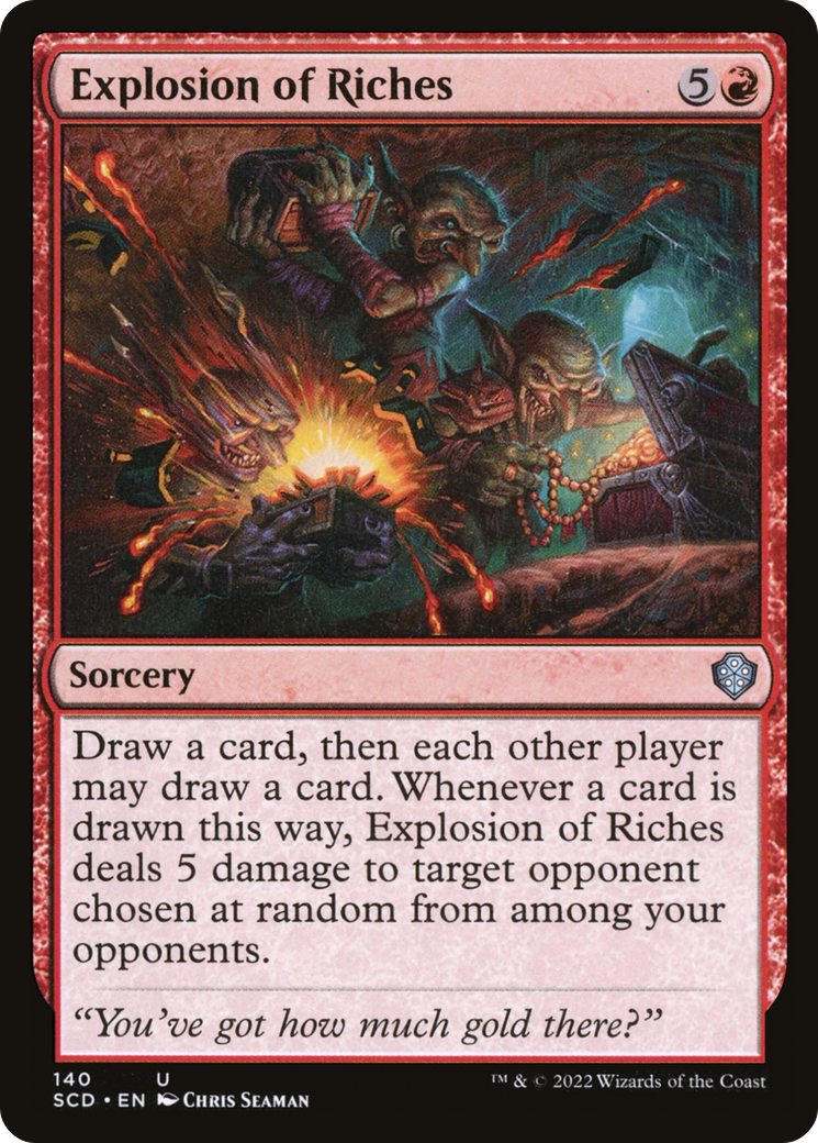 Image of Explosion of Riches [Starter Commander Decks]