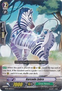 Image of Barcode Zebra (BT09/087EN) [Clash of Knights & Dragons]