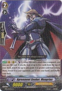 Image of Agreement Seeker, Menprius (BT16/027EN) [Legion of Dragons and Blades ver.E]