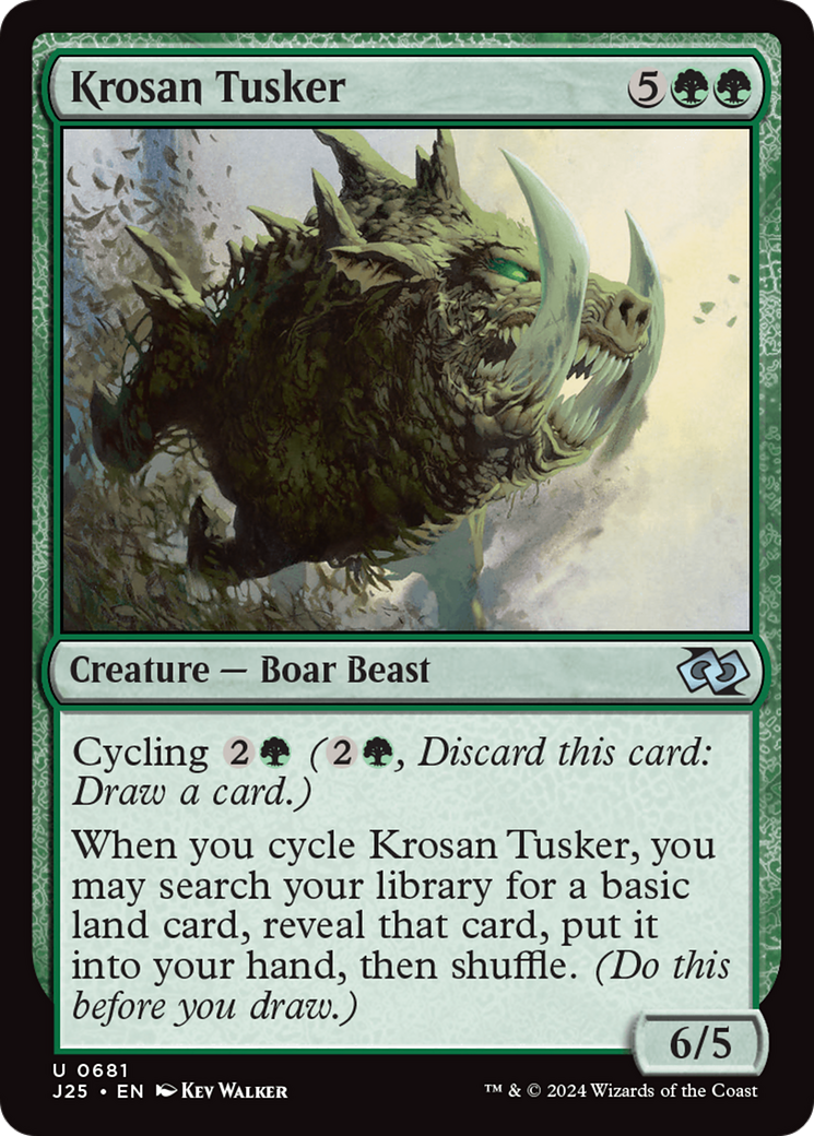 Image of Krosan Tusker [Foundations Jumpstart]