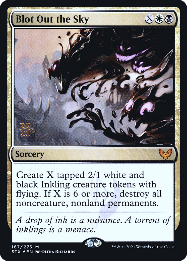 Image of Blot Out the Sky [Strixhaven: School of Mages Prerelease Promos]