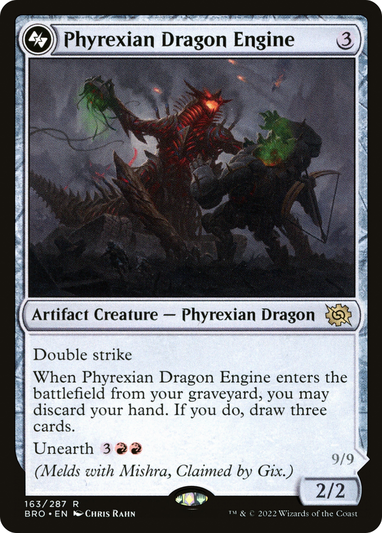 Image of Phyrexian Dragon Engine [The Brothers' War]
