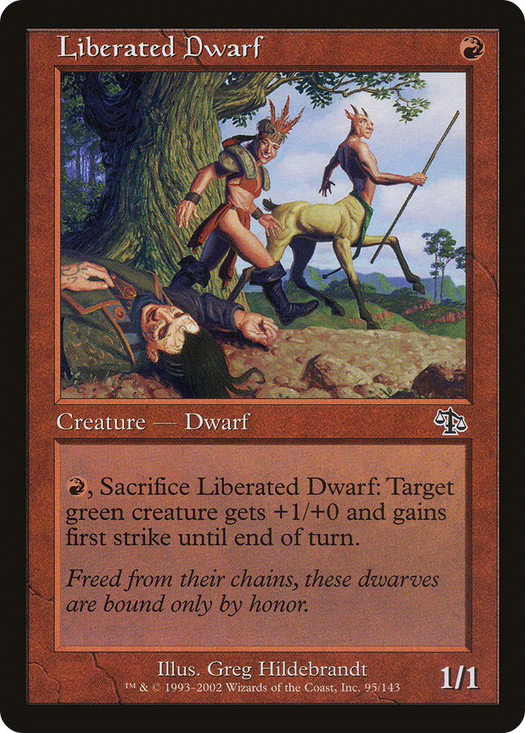 Image of Liberated Dwarf [Judgment]