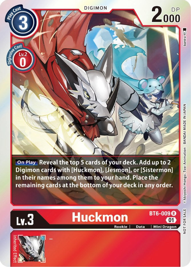 Image of Huckmon [BT6-009] (Event Pack 3) [Double Diamond Promos]