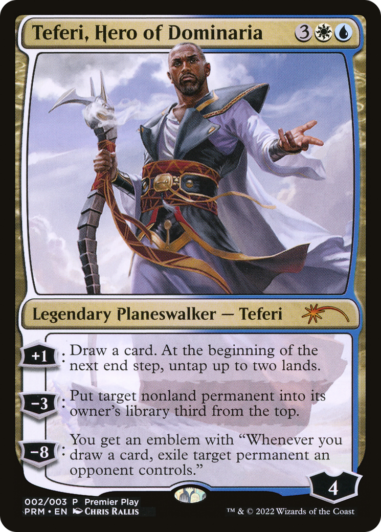 Image of Teferi, Hero of Dominaria [Pro Tour Promos]