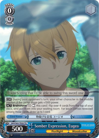 Image of Somber Expression, Eugeo (SAO/S65-TE09 TD) [Sword Art Online -Alicization-]