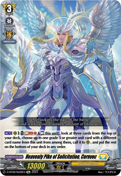 Image of Heavenly Pike of Solicitation, Cornvoc (D-BT09/Re09EN) [Dragontree Invasion]